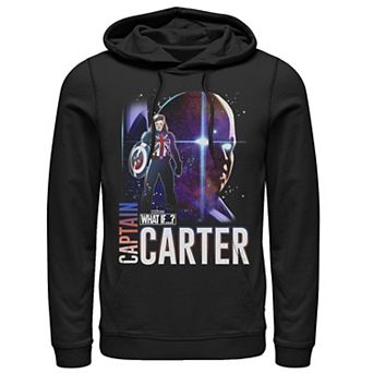 Men's Marvel What If Carter And Watcher Galactic Poster Hoodie