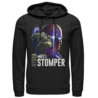 Men's Marvel What If Hyra Stomper and Watcher Poster Hoodie