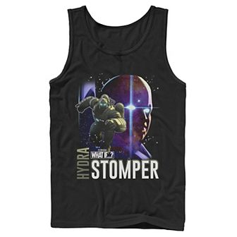 Men's Marvel What If Hydrastomper and Watcher Poster Tank Top