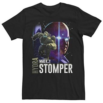 Men's Marvel What If Hydrastomper and Watcher Poster Tee