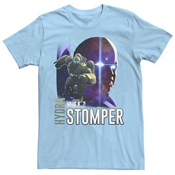 Men's Marvel What If Hydrastomper and Watcher Poster Tee