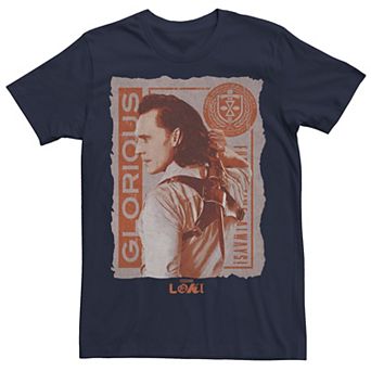 Men's Marvel Loki TVA File Portrait Tee