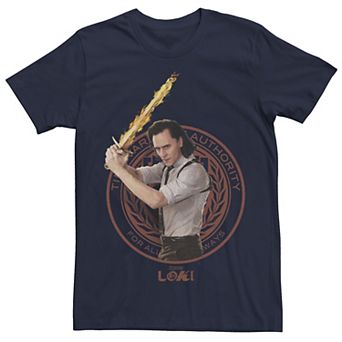 Men's Marvel Loki TVA Crest Overlay Tee