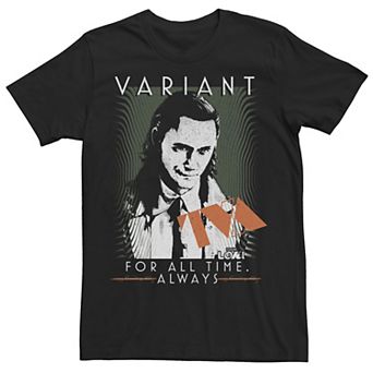 Men's Marvel Loki Variant For All Time Always Tee