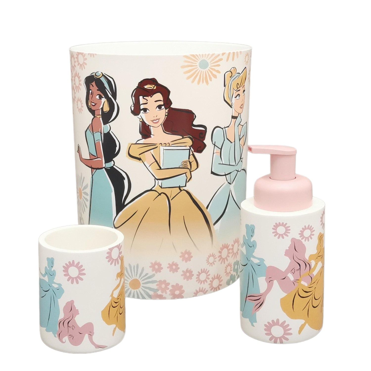 The Big One® Disney Princess Floral Wastebasket