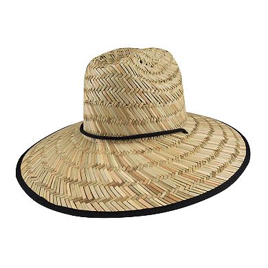 Men's Wembley Natural Straw Lifeguard Hat