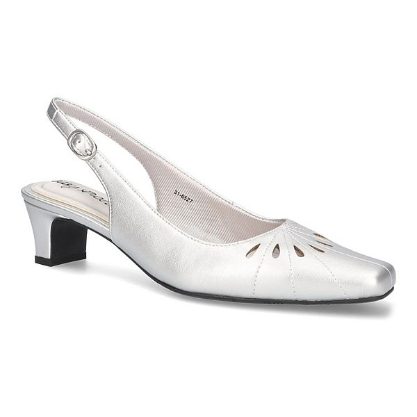 Silver hot sale heels kohls