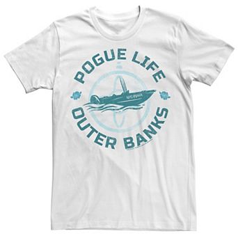 Men's Outer Banks Rogue Life Blue Hue Portrait Tee