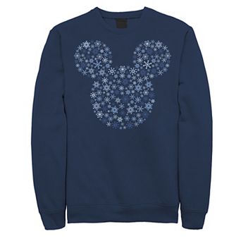 Disney's Mickey Mouse Men's Snowflake Fill Sweatshirt