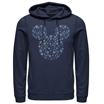 Disney's Mickey Mouse Men's Snowflake Fill Hoodie