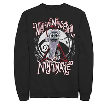 Disney's The Nightmare Before Christmas Jack Skellington Men's Santa Claus Sweatshirt