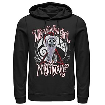 Disney's The Nightmare Before Christmas Jack Skellington Men's Santa Claus Hoodie