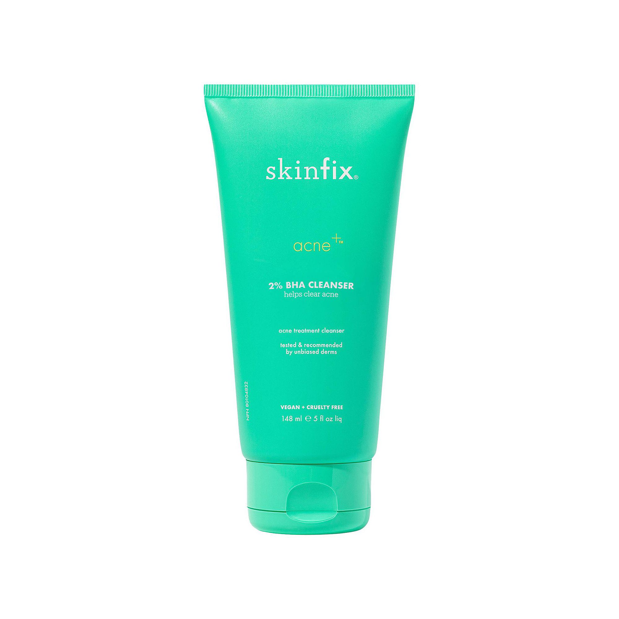 Skinfix Acne+ 2% BHA + Azelaic Acid + Niacinamide + AHA Cleanser, Size: 5 F