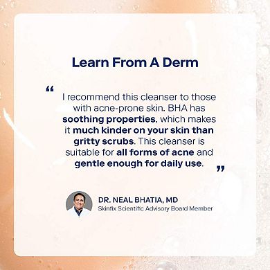 Acne+ 2% BHA + Azelaic Acid + Niacinamide + AHA Cleanser