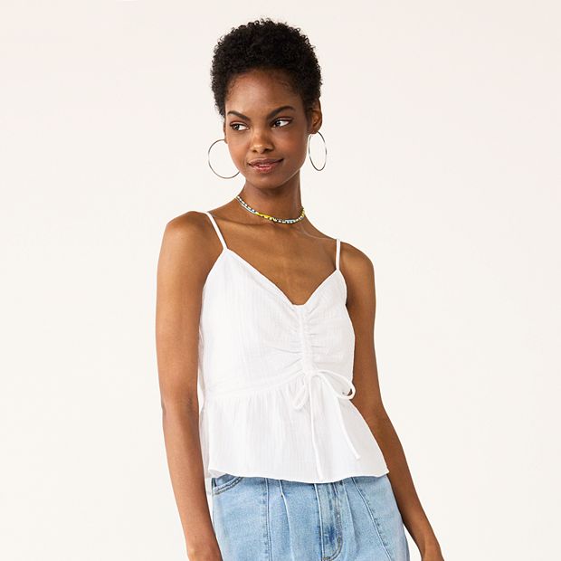 Peplum hot sale tank top