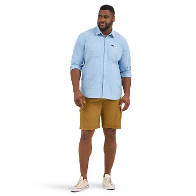 Big & Tall Lee Extreme Motion Crossroad Relaxed-Fit Cargo Shorts