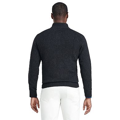 Men's IZOD Mockneck Quarter-Zip Sweater