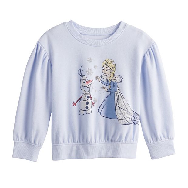 Disney Frozen Juniors Womens White Go North Elsa Hoodie Sweatshirt