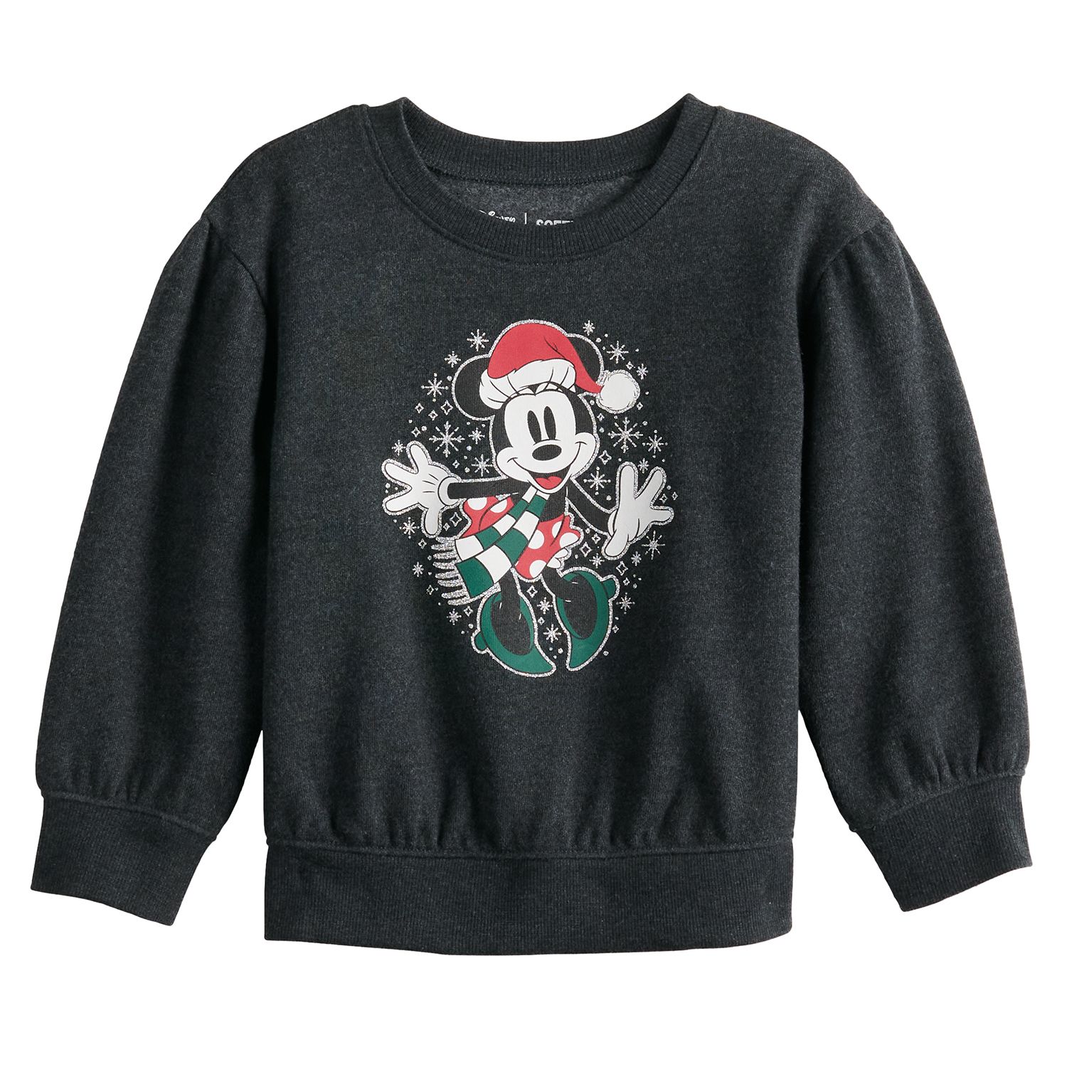 Image for Disney/Jumping Beans Disney's Minnie Mouse Toddler Girl Holiday Fleece Sweatshirt by Jumping Beans® at Kohl's.