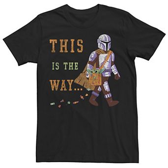 Men's Star Wars The Mandalorian This Is The Way Trick Or Treat Tee