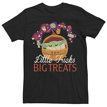 Men's Star Wars Little Tricks Big Treats Cartoon Tee