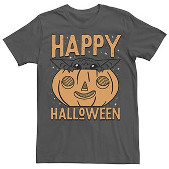 Men's Star Wars The Mandalorian Happy Halloween Sketch Tee