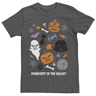 Men's Star Wars Halloween Icon Collage Tee