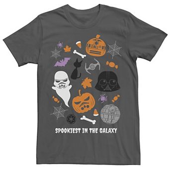 Men's Star Wars Halloween Icon Collage Tee