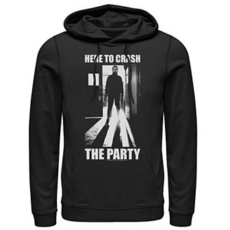 Men's Halloween Michael Myers Here To Crash The Party Hoodie