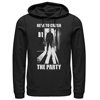 Men's Halloween Michael Myers Here To Crash The Party Hoodie