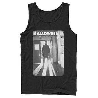 Men's Halloween 2 Michael Myers Faded Poster Tank Top
