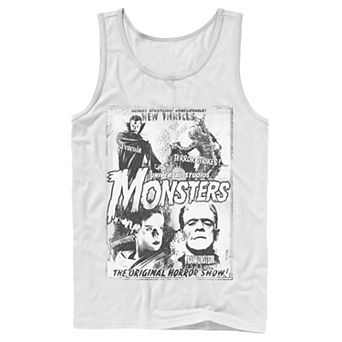 Men's Universal Monsters Collage Movie Poster Tank Top