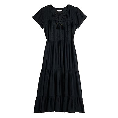 Women's Sonoma Goods For Life® Tiered Maxi Dress