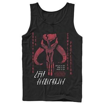 Men's Star Wars The Mandalorian Mythosaur Complicated Profession Tank Top