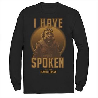 Men's Star Wars The Mandalorian Kuill I Have Spoken Circle Tee