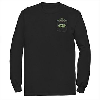 Men's Star Wars The Child Pocket Peek Logo Tee