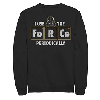 Men's Star Wars Vader Use Force Periodically Sweatshirt