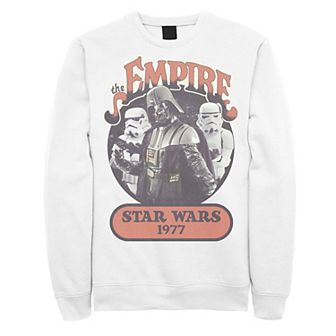Men's Star Wars Darth Vader Stormtroopers Vintage 1977 Empire Sweatshirt