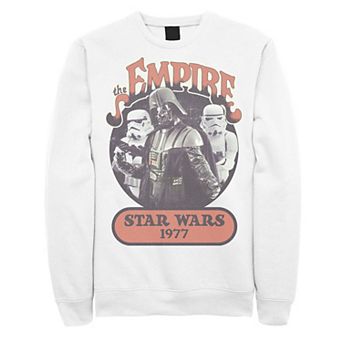 Men's Star Wars Darth Vader Stormtroopers Vintage 1977 Empire Sweatshirt