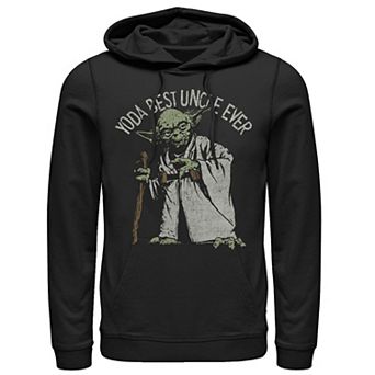 Men's Star Wars Yoda Best Uncle Ever Portrait Hoodie