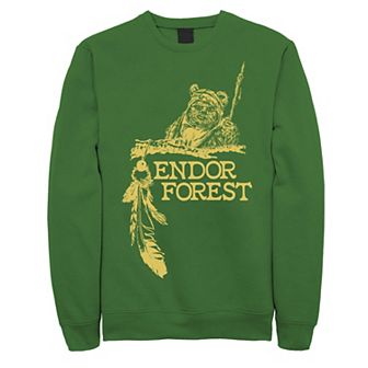 Men's Star Wars Ewok Endor Forest Sweatshirt