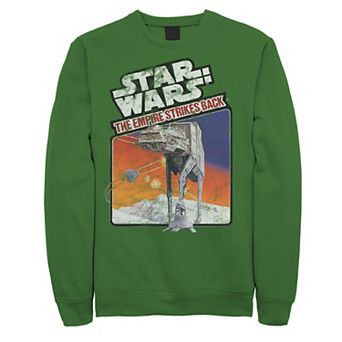Men's Star Wars The Empire Strikes Back AT-AT Poster Sweatshirt