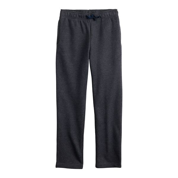 Tek Gear Pants Boys Medium 10-12 Black Jogger Ultrasoft Fleece