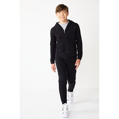 Kids 7-20 Tek Gear® Ultrasoft Fleece Full Zip Hoodie in Regular & Husky