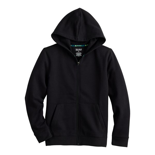 tek gear, Shirts & Tops, Tek Gear Boys Dark Blue Long Sleeve Ultra Soft  Fleece Fullzip Hoodie Jacket