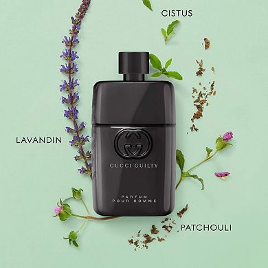 Guilty Pour Homme Parfum with Lavandin, Cistus and Patchouli