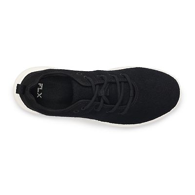 FLX Excel Men Shoes Black Wool Blend Upper Breathable Lite Sneakers 11.5 W Wide FLX Excel Men main image 2