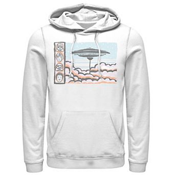 Men's Star Wars Millennium Falcon Water Color Sketch Poster Hoodie