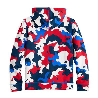 Kids 7-20 Tek Gear® Ultrasoft Fleece Printed Hoodie in Regular & Husky