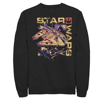 Men's Star Wars Falcon Color Ship Sweatshirt
